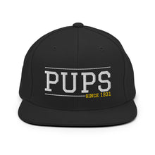 Load image into Gallery viewer, Pups Since 1931 - Flat Snapback Hat
