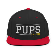 Load image into Gallery viewer, Pups Since 1931 - Flat Snapback Hat