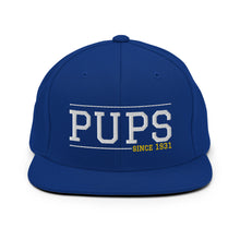 Load image into Gallery viewer, Pups Since 1931 - Flat Snapback Hat