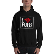 Load image into Gallery viewer, I LOVE PUPS - UNISEX HOODIE