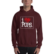 Load image into Gallery viewer, I LOVE PUPS - UNISEX HOODIE
