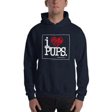 Load image into Gallery viewer, I LOVE PUPS - UNISEX HOODIE